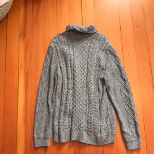 Grey Turtleneck
